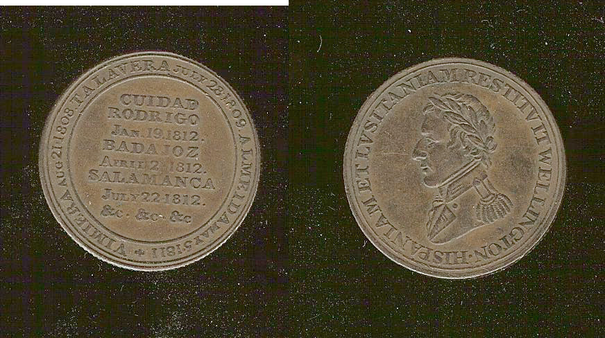 English token Duke of Wellington 1812 AU